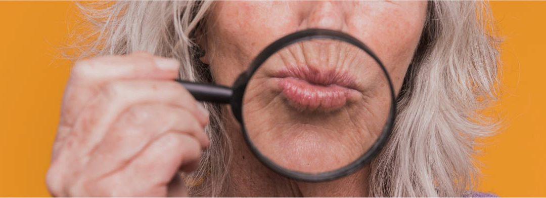 ¿ Por qué aparece el código de barras en los labios ?