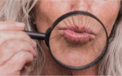 ¿ Por qué aparece el código de barras en los labios ?